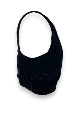 Caraco fines bretelles effet velours, C'est Comme Ça, T42