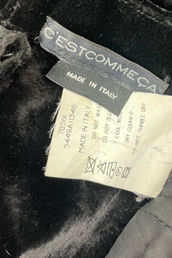 Caraco fines bretelles effet velours, C'est Comme Ça, T42