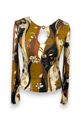 Top mi-long Vintage Naf...