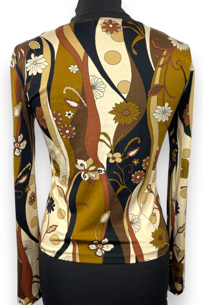 Top mi-long Vintage Naf Naf, TM