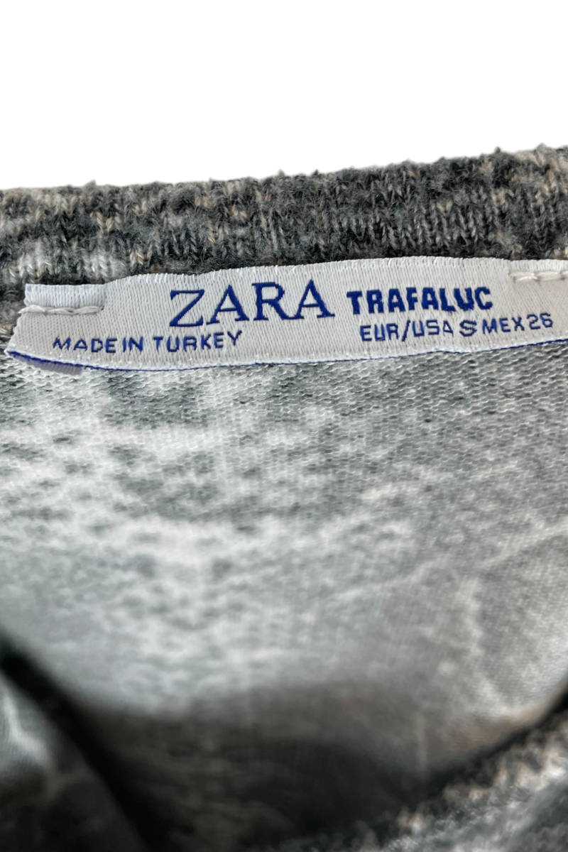 Top long serpent Zara, TS