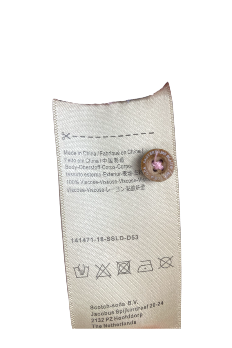 Chemise courte Scotch & Soda, TXS