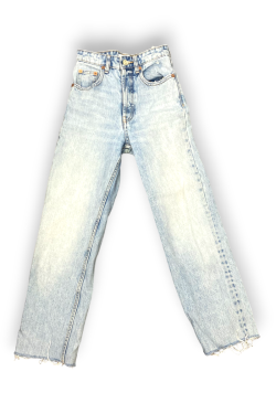 Jean taille haute Zara, T32