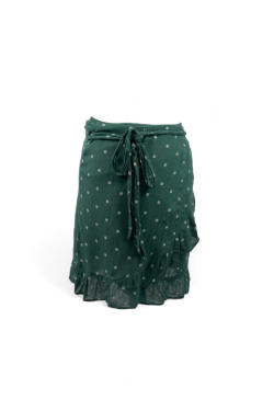 Jupe courte croisée, T40