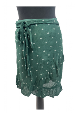 Jupe courte croisée, T40