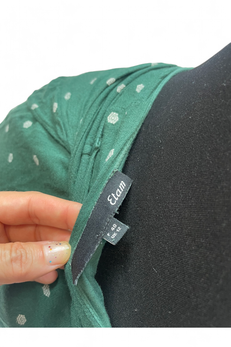 Jupe courte croisée, T40