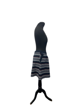 Jupe courte rayée, T42
