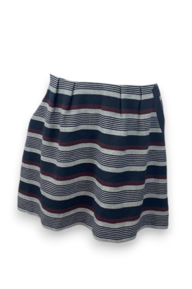 Jupe courte rayée, T42