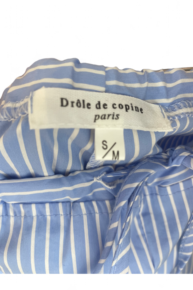 Pantalon rayé Drôle de Copine, TS/M