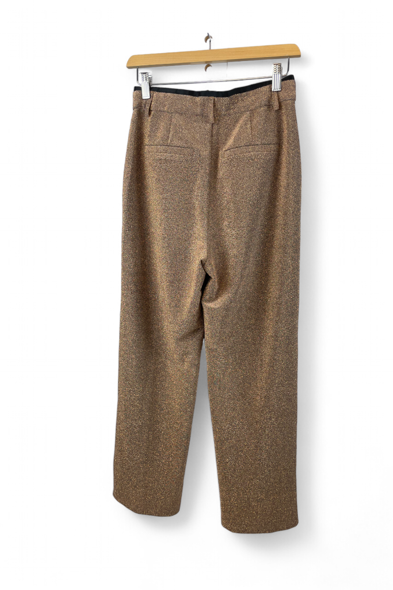 Pantalon large doré Scotch & Soda, TS