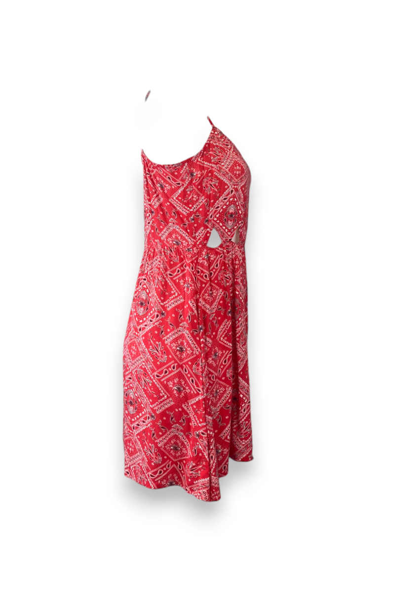 Robe courte fluide "summer time", T42