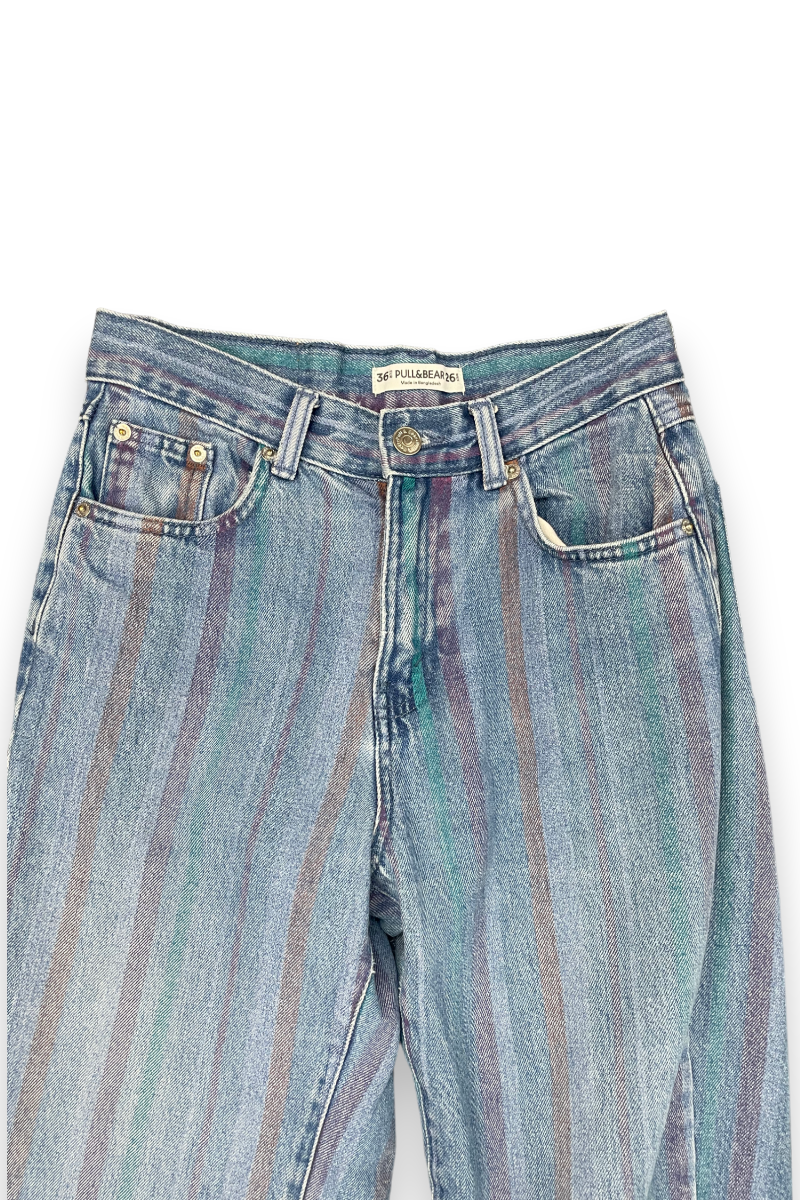 Jean coloré Pull & Bear, T36