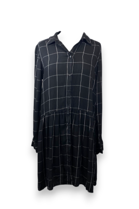Robe chemise à carreaux, T40