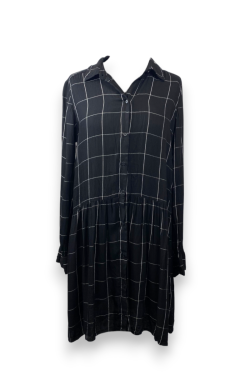Robe chemise à carreaux, T40