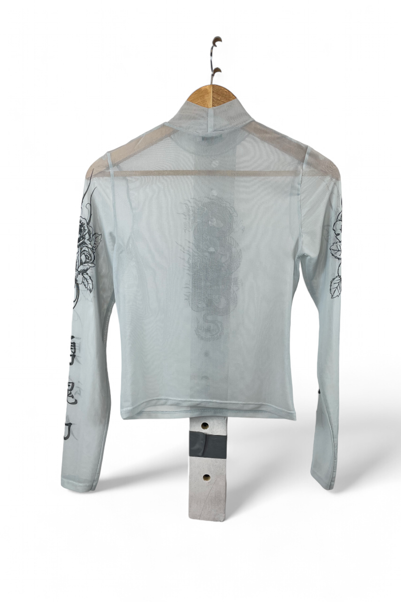 Top long effet tatouage, TXS