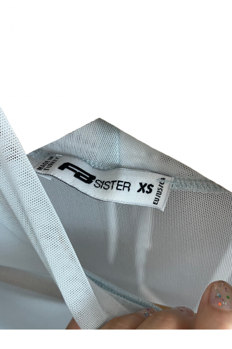 Top long effet tatouage, TXS