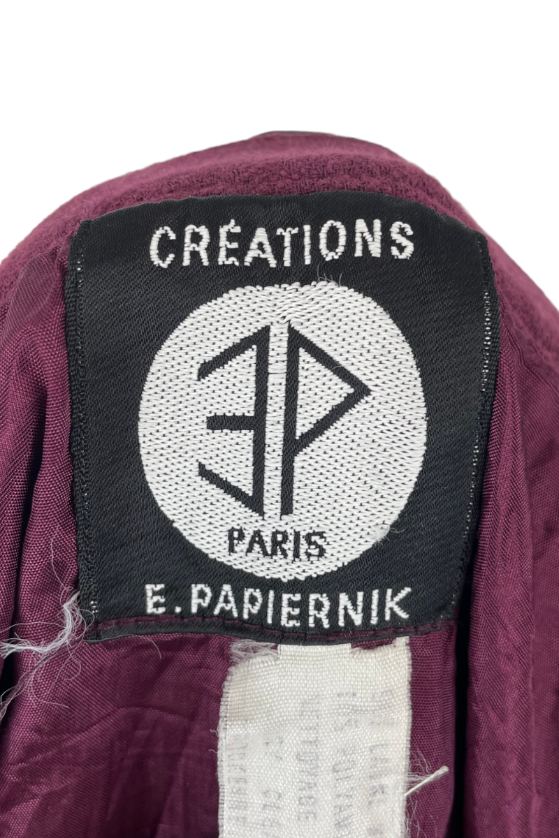 Jupe laine E.Papiernik Paris, T34