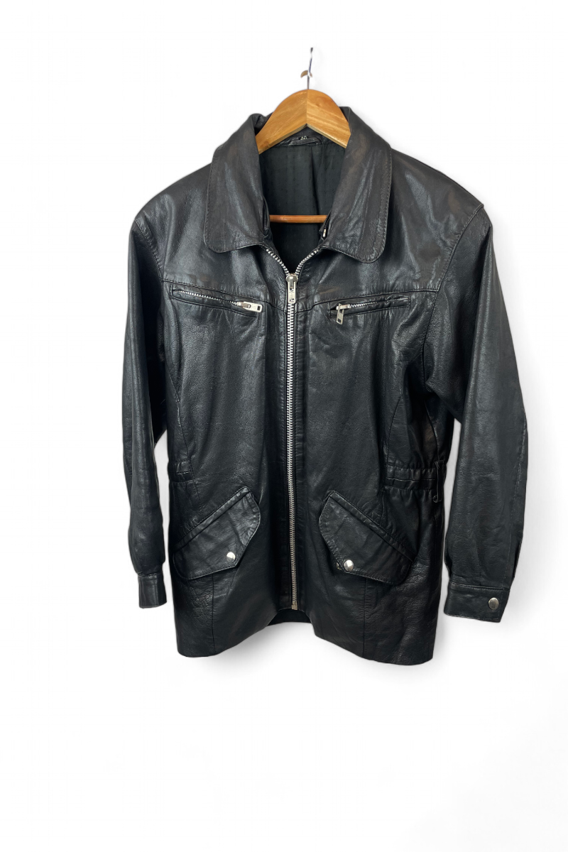 Veste cuir vintage, TM