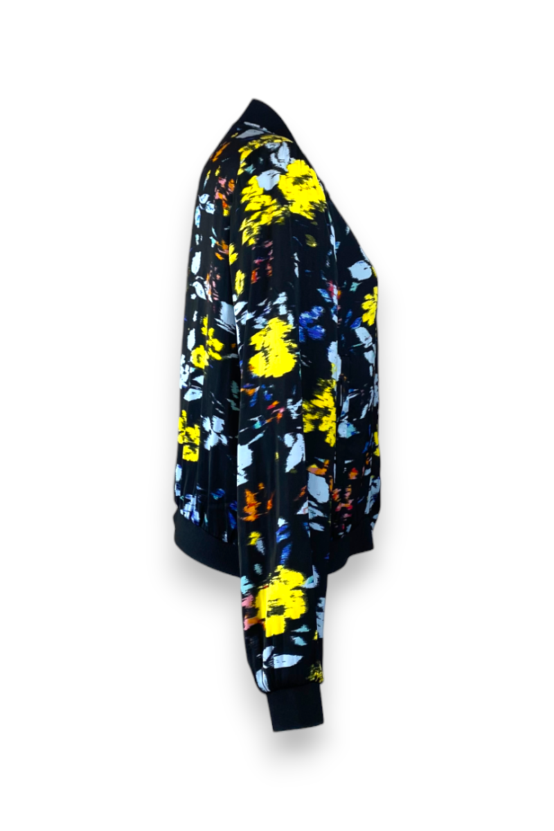 Veste fluide fleurie, T42