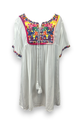 Tunique mexicaine Finovas,...