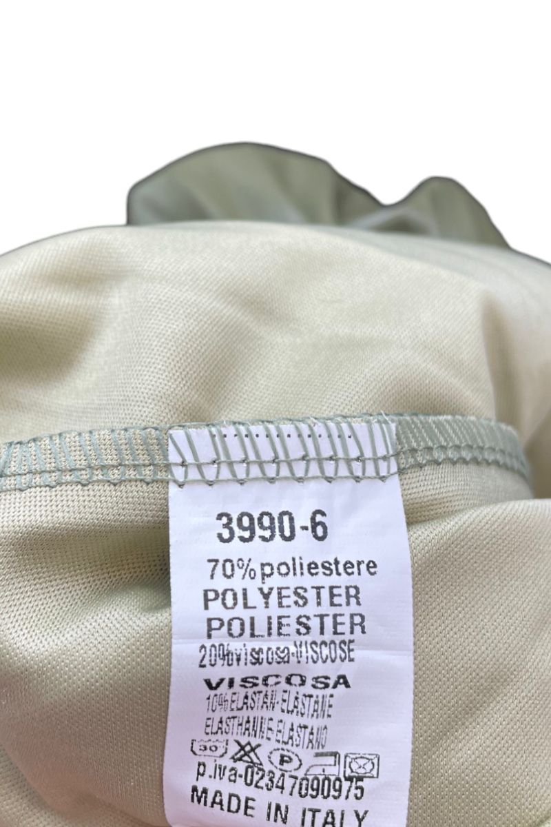 Jupe plissée verte, TM