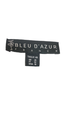 Top bretelles Bleu d'Azur, T48