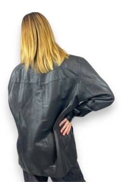 Veste cuir vintage, TM