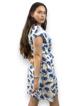 Robe ceinture fleurie King Louie, T38