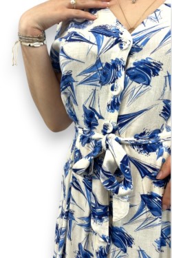 Robe ceinture fleurie King Louie, T38