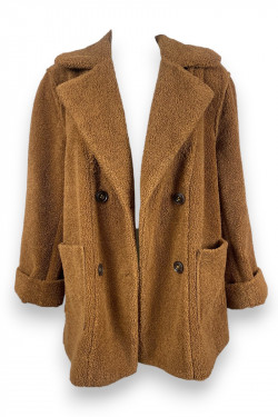 Manteau effet mouton Moon River – Confort & Style Assuré