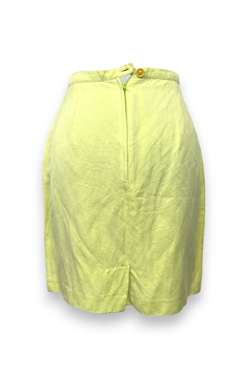 Jupe Etam Vintage Jaune citron, T36