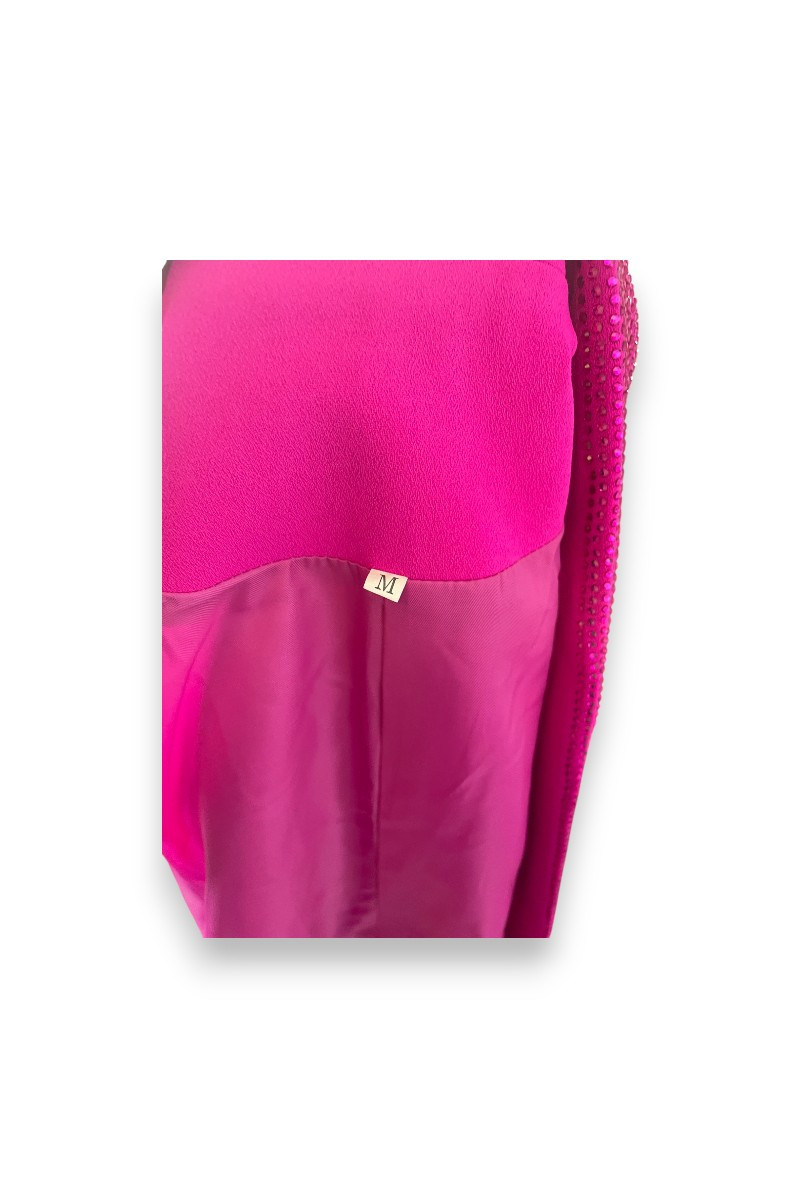 Tailleur pantalon fuchsia CATCHALL – L’élégance audacieuse et glamour