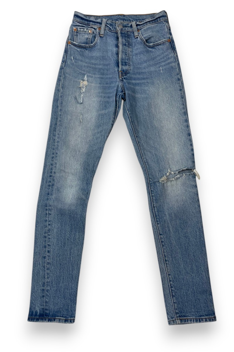 Jean Levi’s 501® Original – Délavé vintage et effiloché