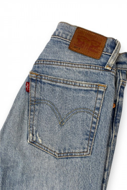 Jean Levi’s 501® Original – Délavé vintage et effiloché