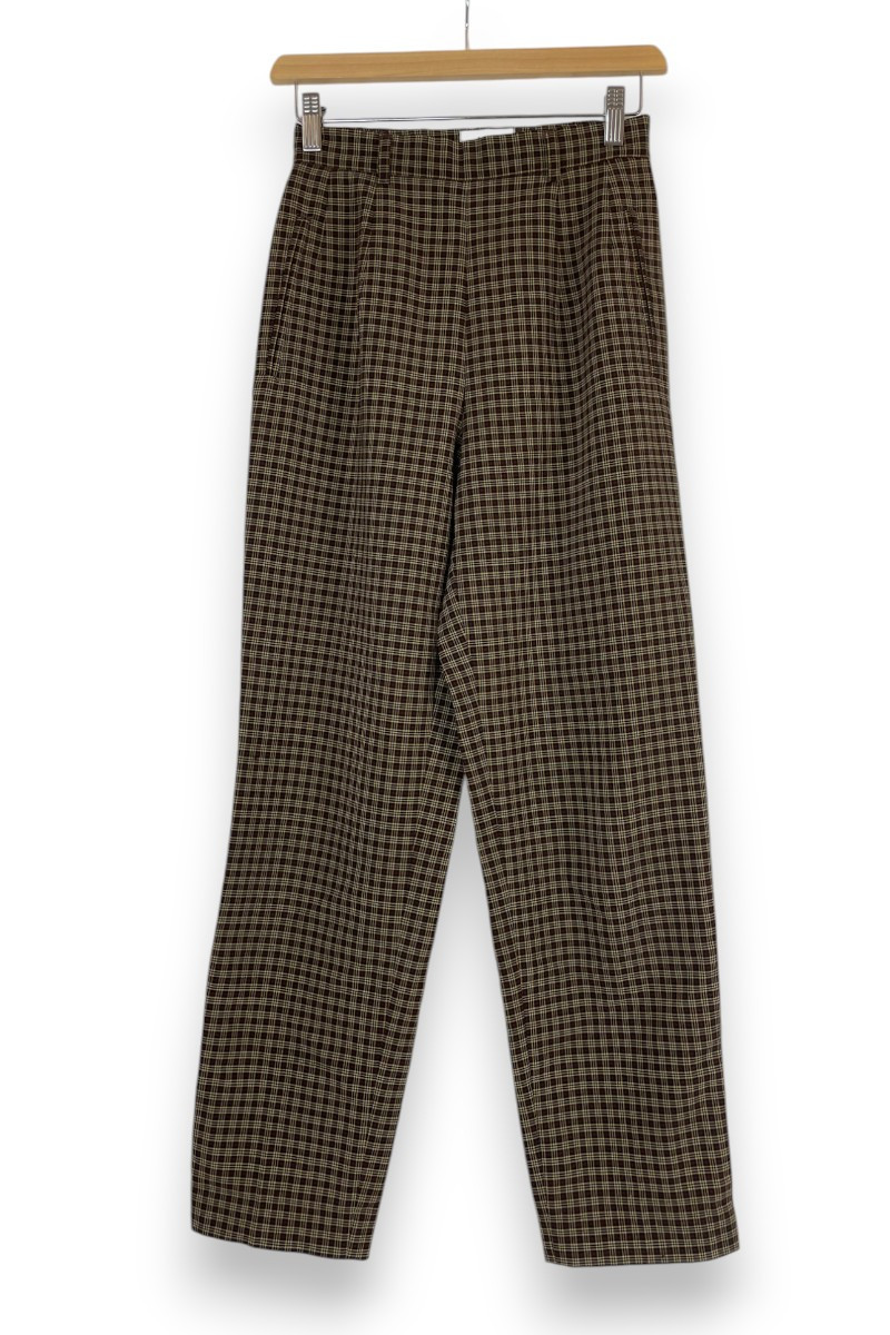 Pantalon à carreaux NEW MAN – Style rétro chic