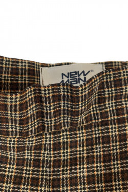 Pantalon à carreaux NEW MAN – Style rétro chic