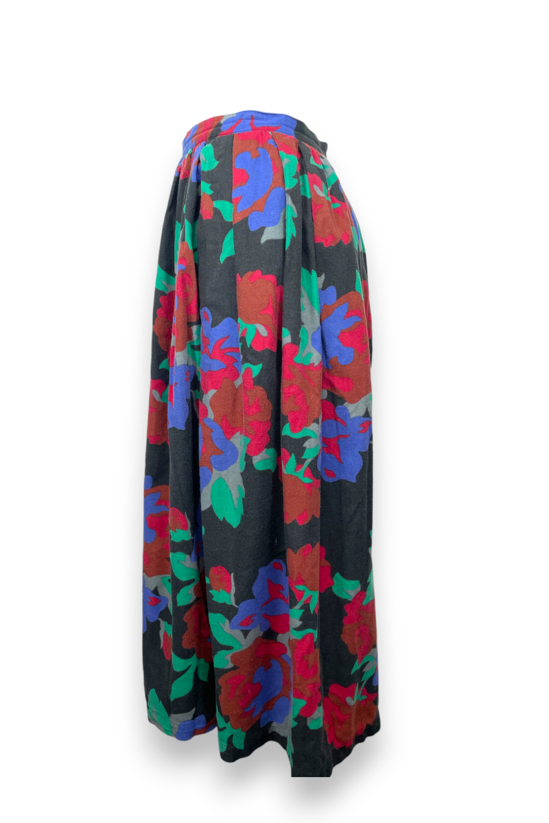 Jupe longue Fleurie Gérard Darel Vintage, T36