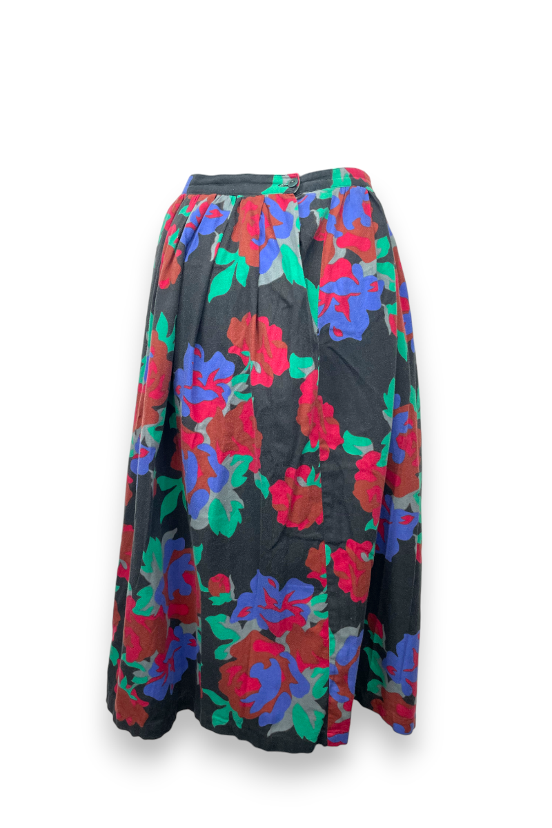 Jupe longue Fleurie Gérard Darel Vintage, T36