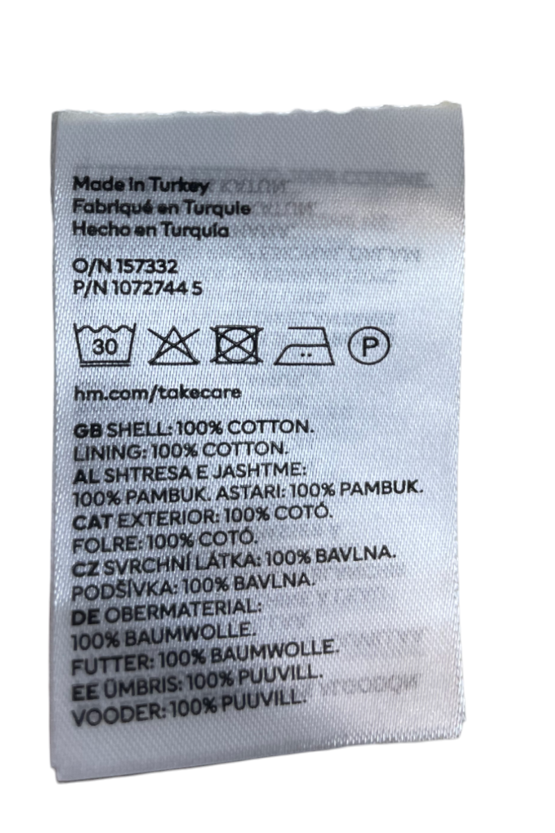 Jupe courte et fluide H&M, T48