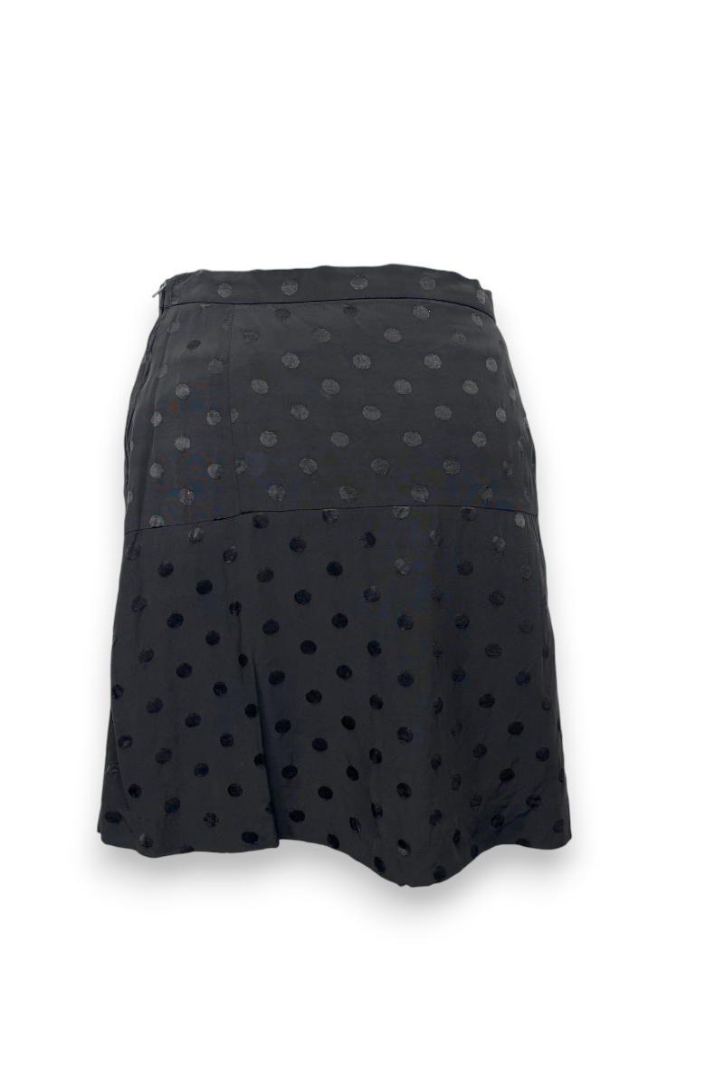 Mini jupe noir satiné Naf Naf, T36