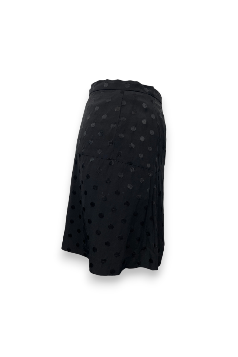 Mini jupe noir satiné Naf Naf, T36