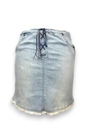 Mini jupe Denim...