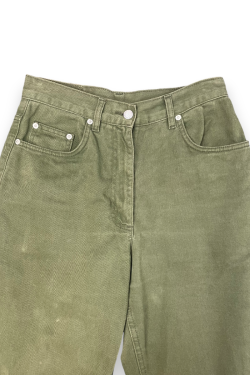 Pantalon taille haute, droit Vintage, T36