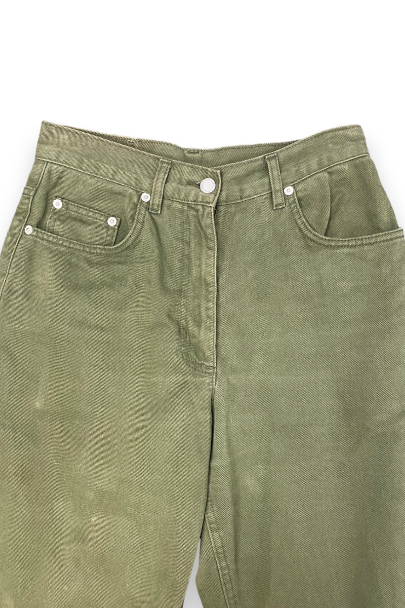 Pantalon taille haute, droit Vintage, T36