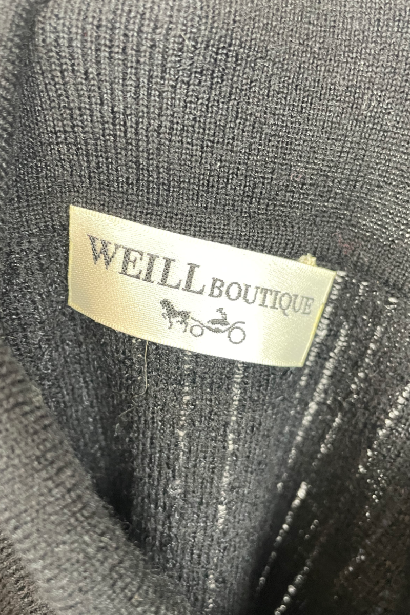 Pull asymétrique Weill en laine, TL