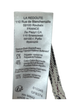 Blazer La Redoute, TL
