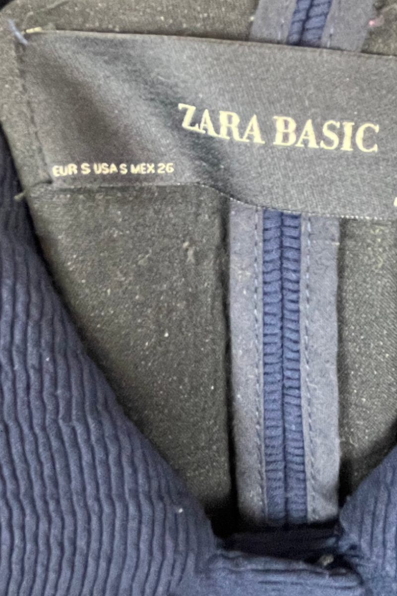 Veste longue Zara, TS