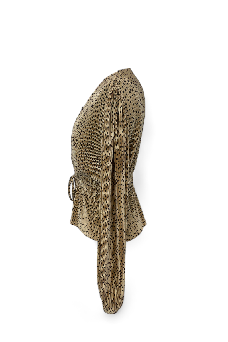 Blouse Zara dorée, TM