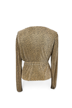 Blouse Zara dorée, TM