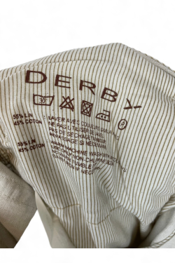 Pantalon coupe droite Derby Vintage, T44
